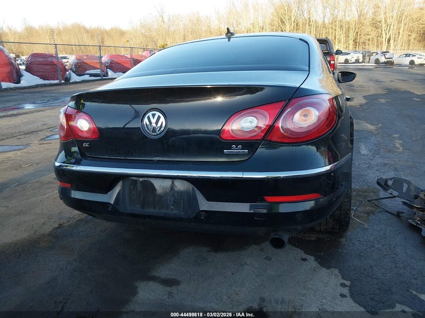 2012 Volkswagen Cc Vr6 Executive VIN: WVWGU7AN6CE546802 Lot: 44498618