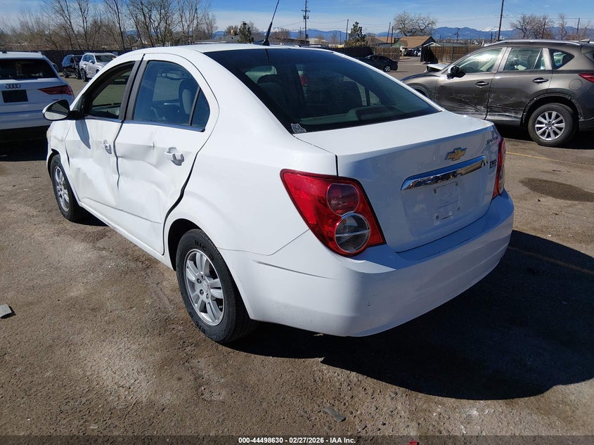 2013 Chevrolet Sonic Lt Auto
