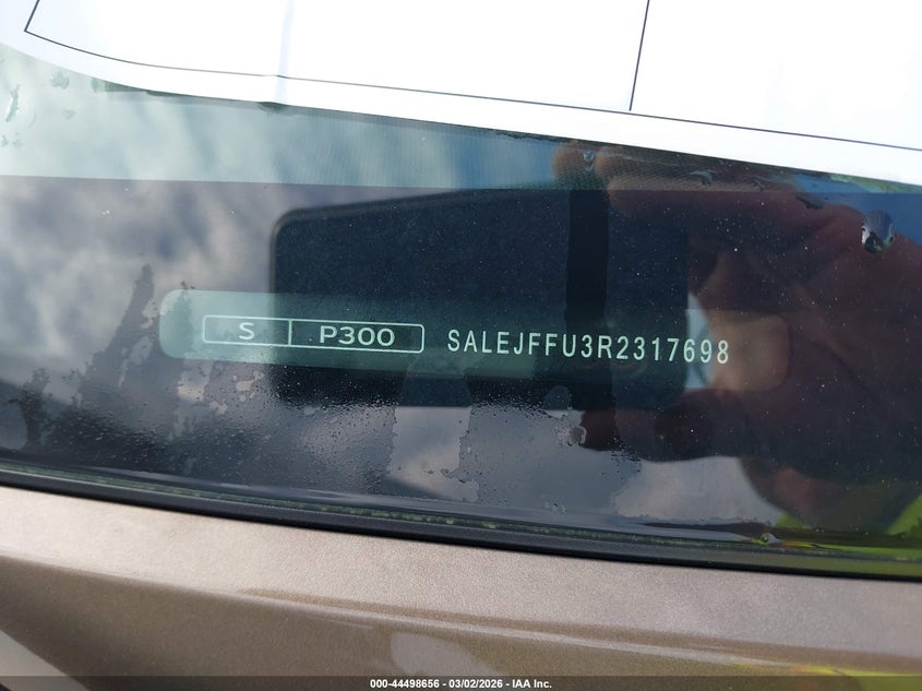 2024 Land Rover Defender 130 P300 S VIN: SALEJFFU3R2317698 Lot: 44498656