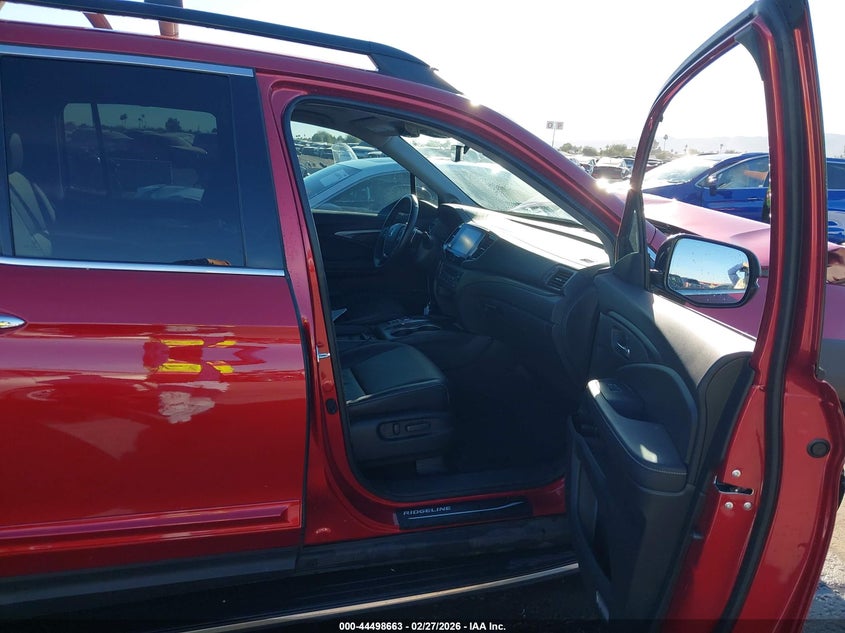 2023 Honda Ridgeline 3.5 Rtl-E red Lot 111044498663 Vin 5FPYK3F74PB013226