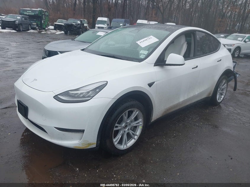 2023 Tesla Model Y Awd/Long Range Dual Motor All-Wheel Drive 7SAYGDEE1PA066417 photo 1