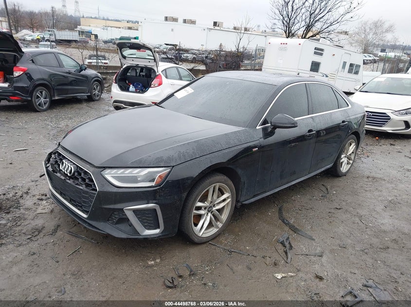Vin: wauenaf44ln012115, lot: 44995494, audi a4 premium plus 45 tfsi quattro s tronic 20202