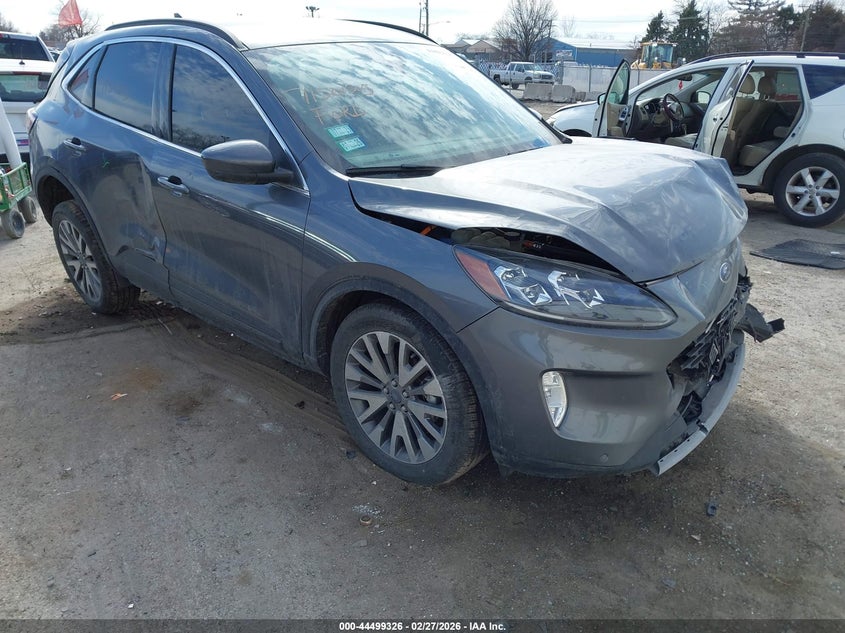 1FMCU9DZ9NUA92400 2022 Ford Escape Titanium Hybrid auction photo 1