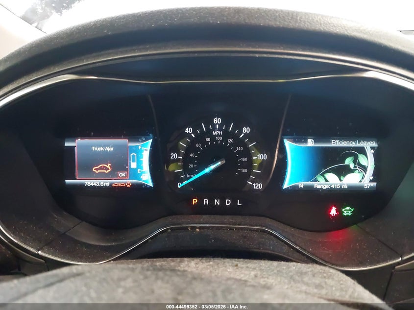 VIN 3FA6P0LU9HR395592 2017 FORD FUSION HYBRID SE
