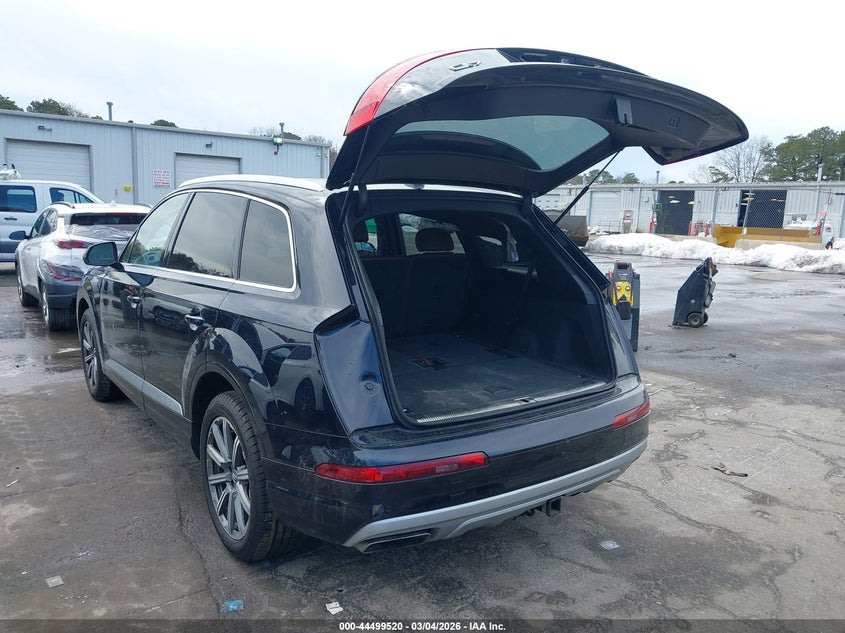 Vin: wa1laaf73hd052127, lot: 44996247, audi q7 3.0t premium 20173