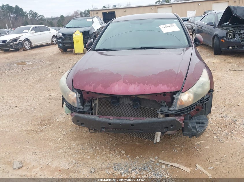 2012 Honda Accord 2.4 2.4 Lx Red Lot 111044499596 Vin 1HGCP2F30CA157906