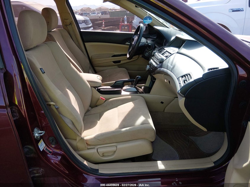 2012 Honda Accord 2.4 2.4 Lx Red Lot 111044499609 Vin 1HGCP2F36CA069734