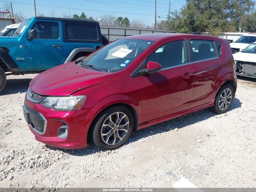 2017 Chevrolet Sonic Lt Auto