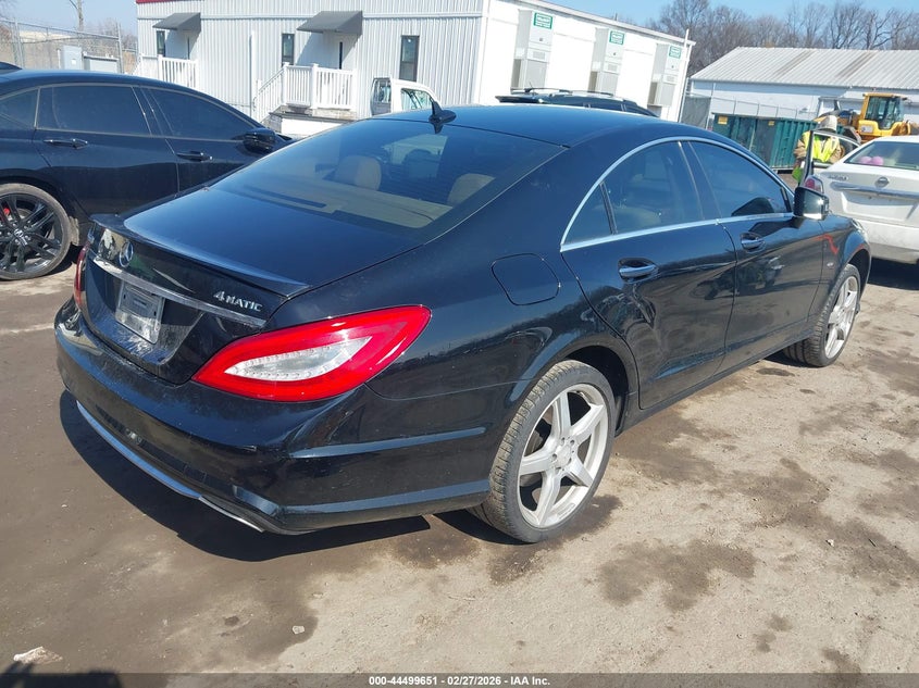 2012 Mercedes-Benz Cls 550 4Matic