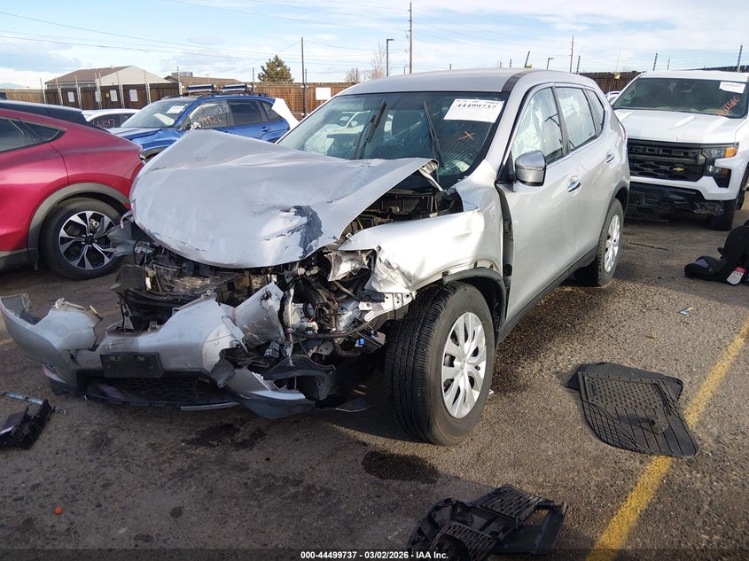 2015 Nissan Rogue S KNMAT2MV4FP591513 photo 1
