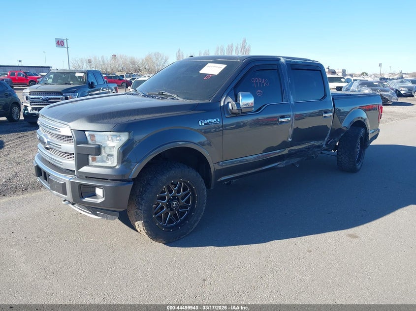 Vin: 1ftew1eg7gfa13268, lot: 44996666, ford f-150 platinum 20162