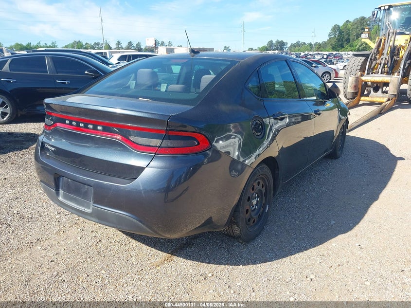 Vin: 1c3cdfaa1ed716342, lot: 44996857, dodge dart se 20144