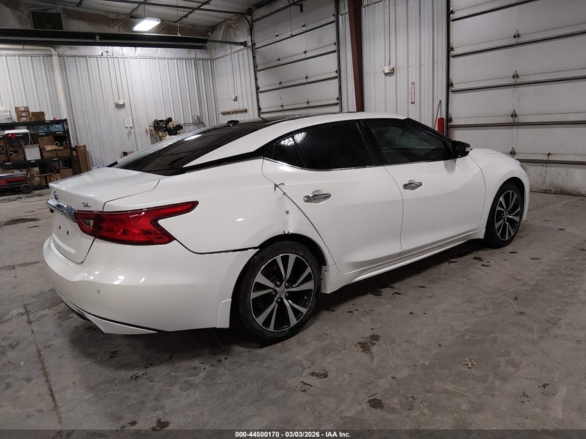 Vin: 1n4aa6apxjc402503, lot: 44996896, nissan maxima 3.5 sl 20184