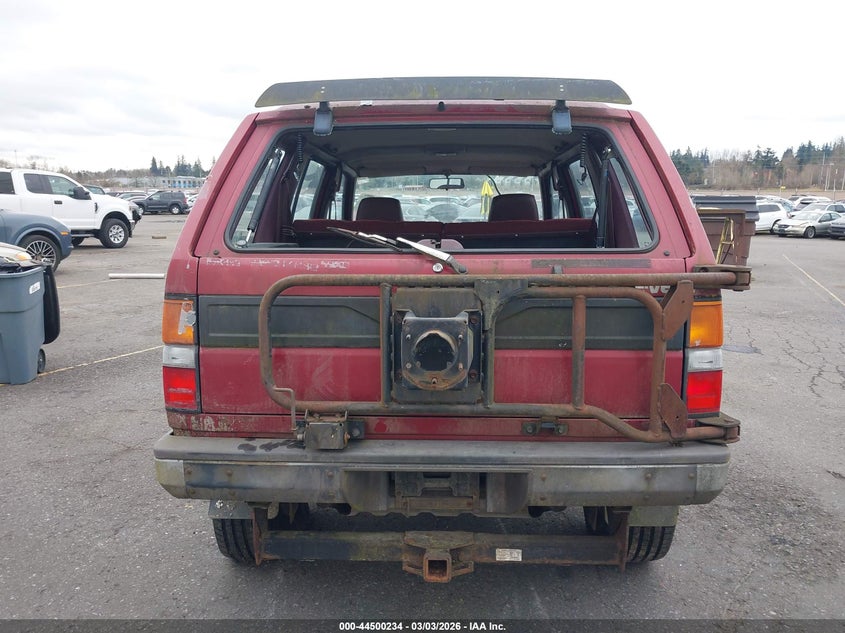 1991 Nissan Pathfinder Xe/Se VIN: JN8HD17Y1MW035100 Lot: 44500234