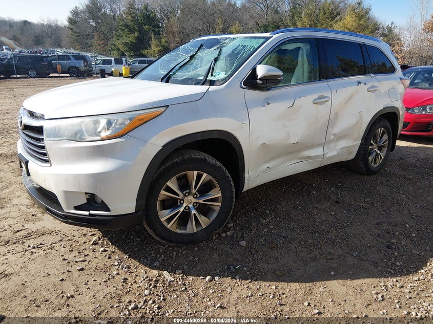 2015 Toyota Highlander Xle V6