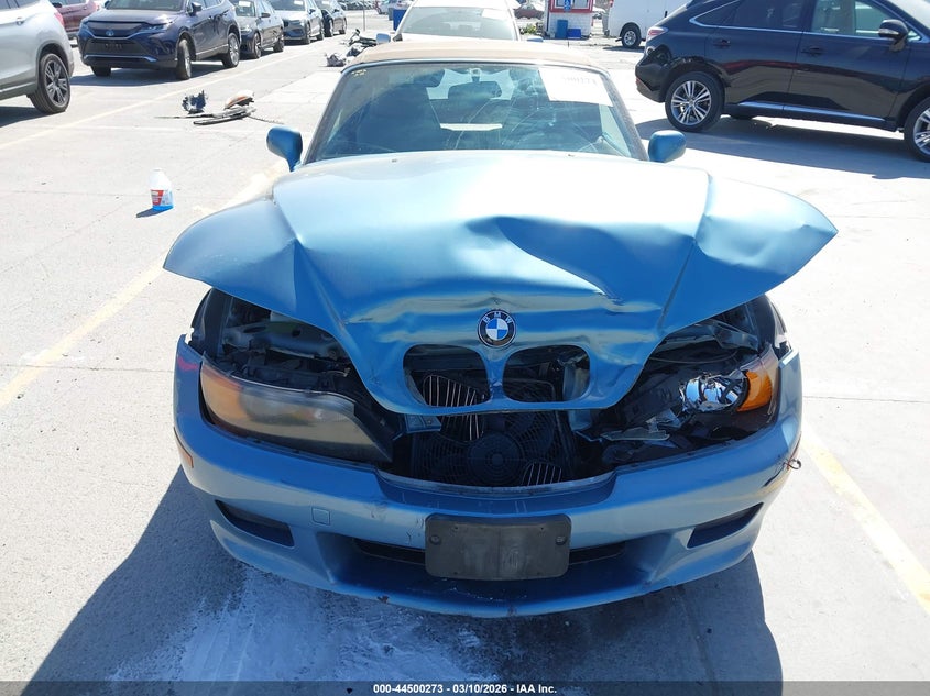 1999 BMW Z3 2.3 VIN: 4USCH9335XLG01152 Lot: 44500273