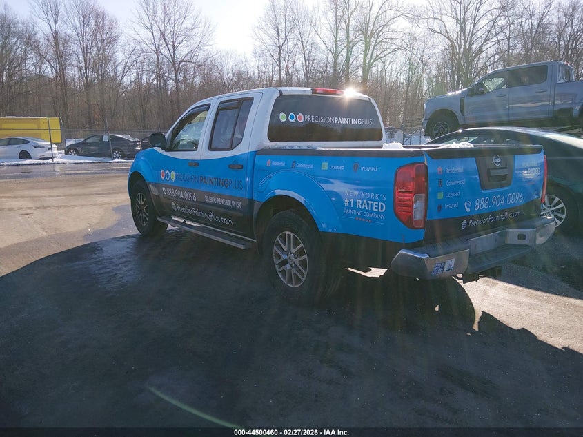 2016 Nissan Frontier Pro-4X/S/Sl/Sv