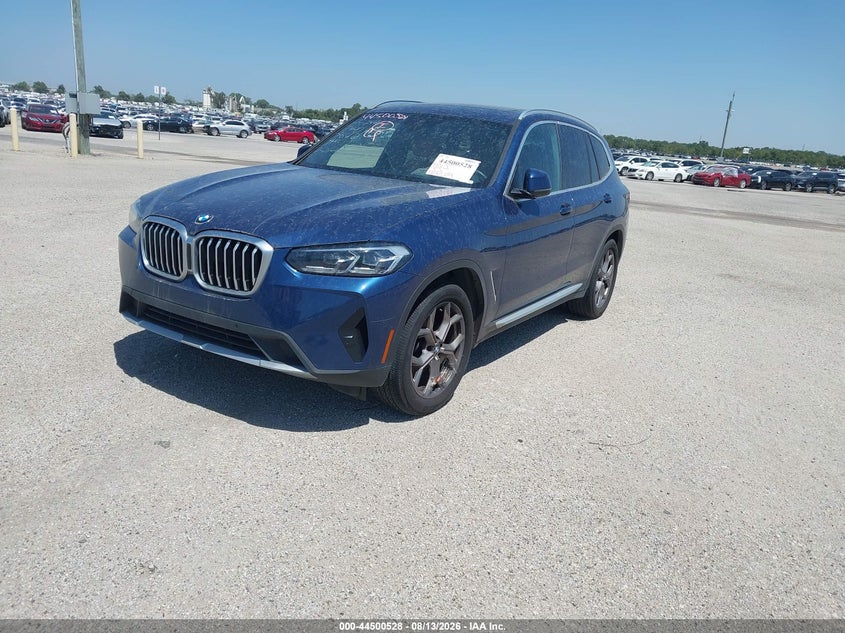 Vin: 5ux43dp01n9m30465, lot: 44997254, bmw x3 sdrive30i 20222