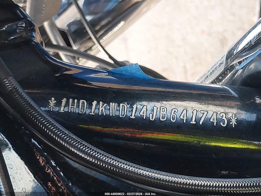 2018 Harley-Davidson Flhtk 115Th Anniv Ultra Ltd VIN: 1HD1KWD14JB641743 Lot: 44500622