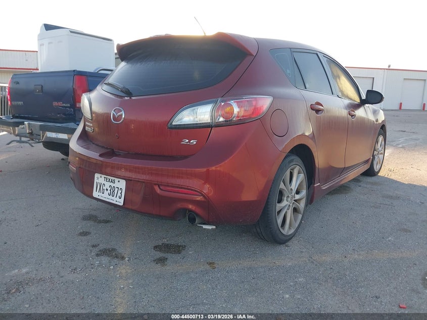 Vin: jm1bl1k66b1360961, lot: 44997439, mazda mazda3 s sport 20114
