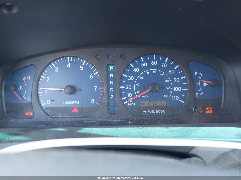 2002 Toyota Sienna Xle VIN: 4T3ZF13C42U451478 Lot: 44500752