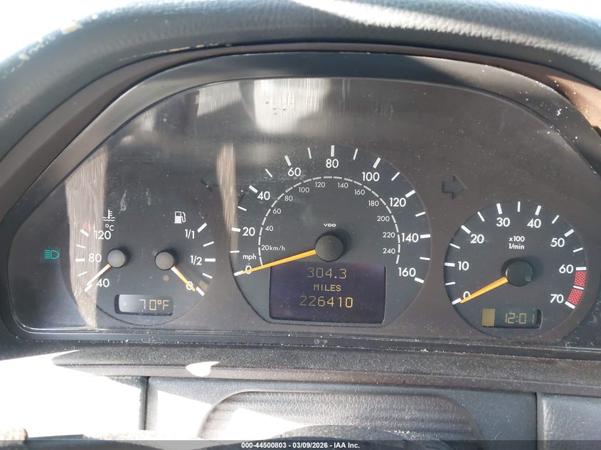 2001 MERCEDES-BENZ E 430 auction photo 7