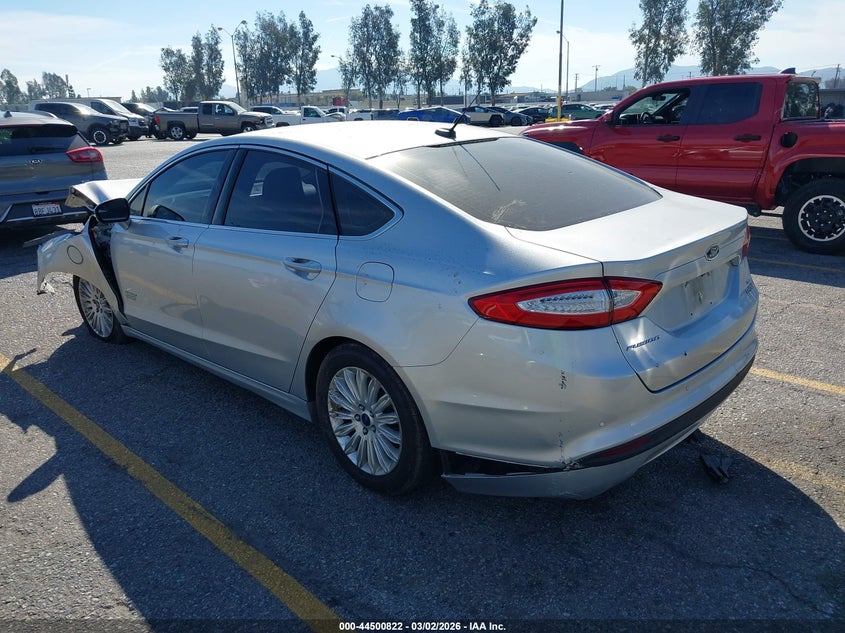 2016 Ford Fusion Energi Se Luxury