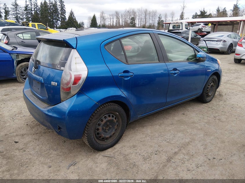 2012 Toyota Prius C Three