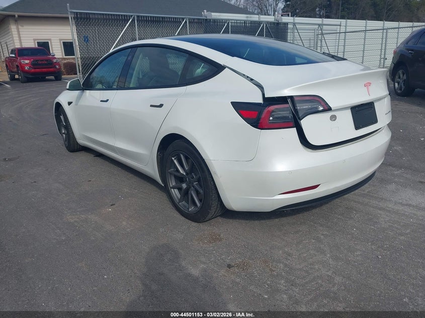 Vin: 5yj3e1eb9nf189111, lot: 44997879, tesla model 3 long range dual motor all-wheel drive 20223