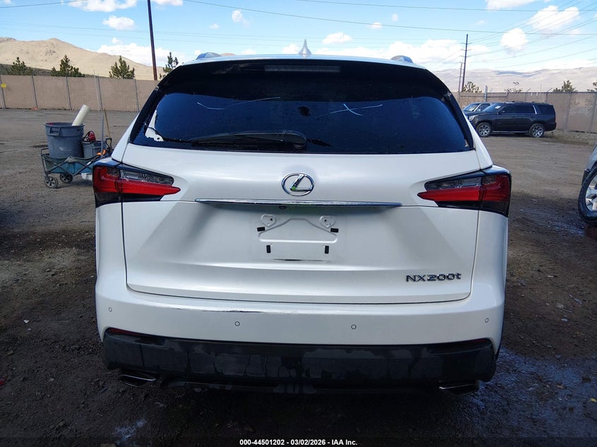 2017 Lexus Nx Nx Turbo VIN: JTJYARBZ8H2065384 Lot: 44501202