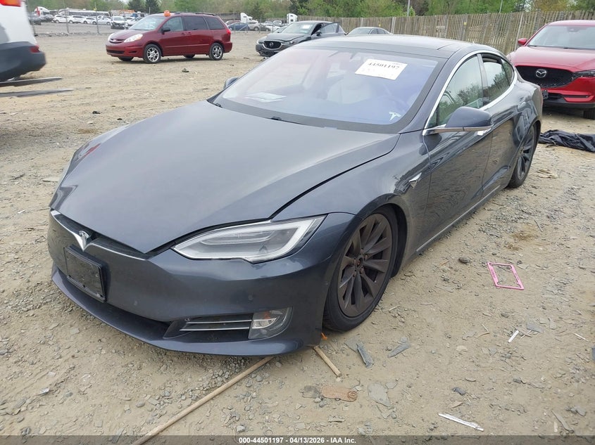 2017 Tesla Model s 100D/60D/75D/90D/P100D blue Lot 111044501197 Vin 5YJSA1E27HF220240