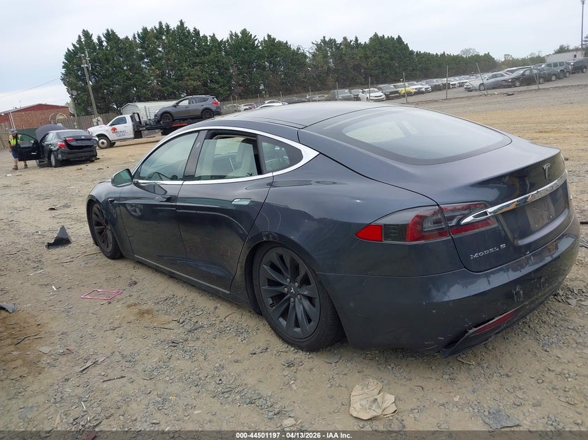 2017 Tesla Model s 100D/60D/75D/90D/P100D blue Lot 111044501197 Vin 5YJSA1E27HF220240