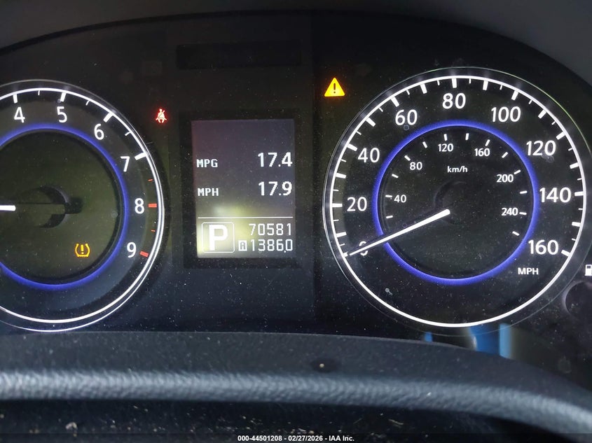 2014 Infiniti Q60 VIN: JN1CV6EL9EM130575 Lot: 44501208