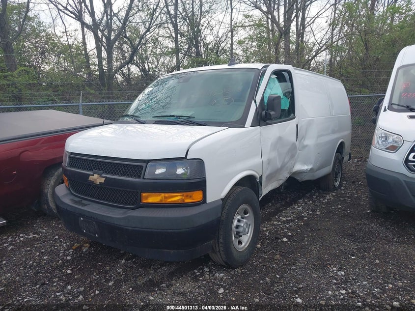 Vin: 1gcwgafp9k1369159, lot: 44998069, chevrolet express 2500 work van 20192