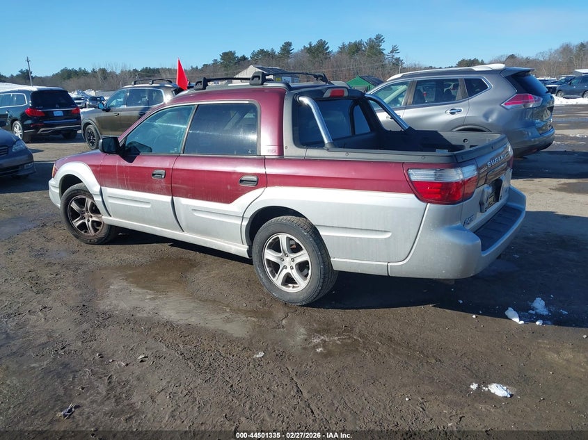 2006 Subaru Baja Sport