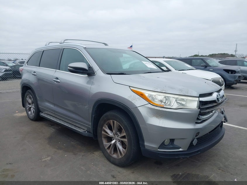 2014 Toyota Highlander Xle V6
