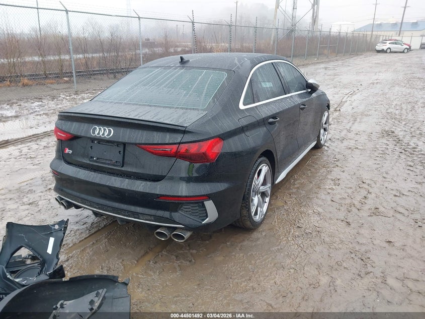2023 AUDI S3 2.0L I-4 DI, DOHC, V(VIN: WAUH3DGYXPA044179