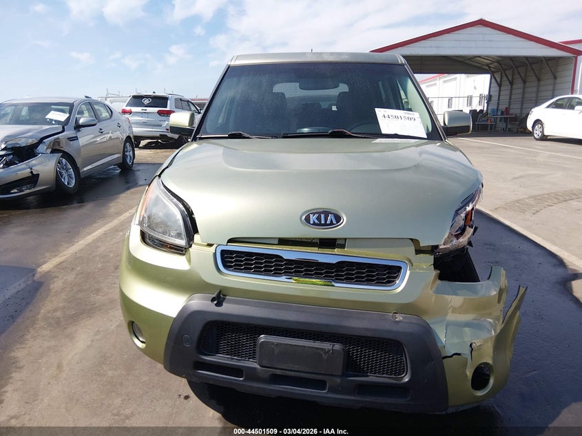 2011 Kia Soul + VIN: KNDJT2A21B7304200 Lot: 44501509