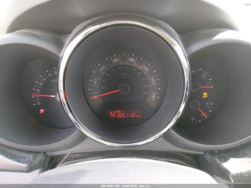 2011 Kia Soul + VIN: KNDJT2A21B7304200 Lot: 44501509