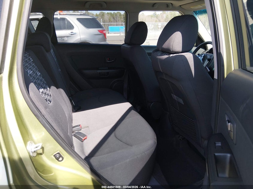 2011 Kia Soul + VIN: KNDJT2A21B7304200 Lot: 44501509