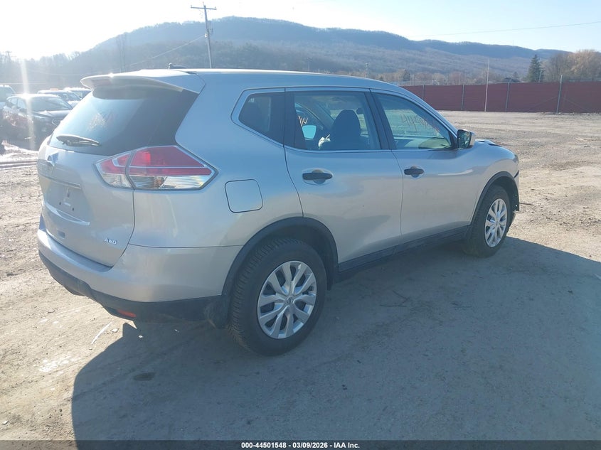 2016 Nissan Rogue S/Sl/Sv