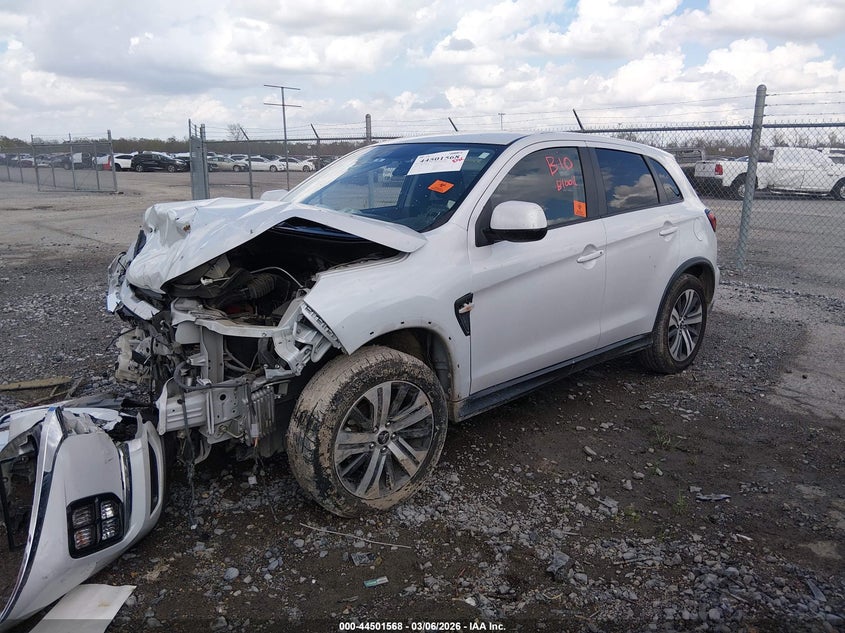 Vin: ja4apuau9nu016183, lot: 44998324, mitsubishi outlander sport 2.0 be 2wd/2.0 es 2wd/2.0 le 2wd/2.0 s 2wd 20222