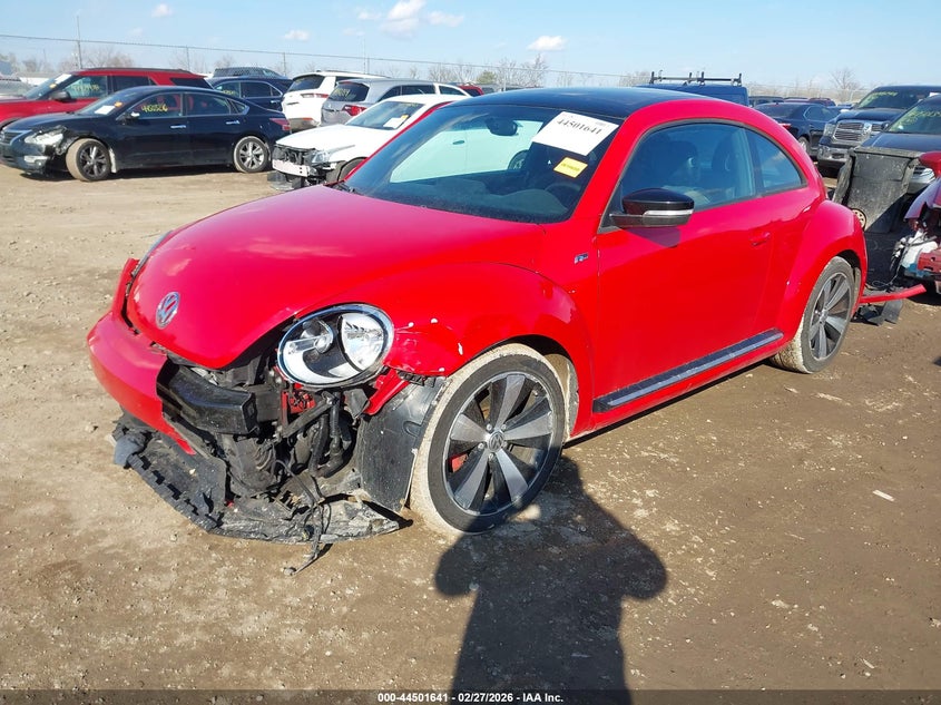 Vin: 3vwvt7at2fm646240, lot: 44998397, volkswagen beetle 2.0t r-line 20152
