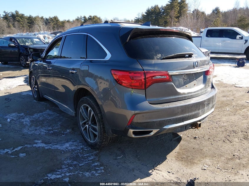 2017 Acura Mdx Advance Entertainment Pkgs