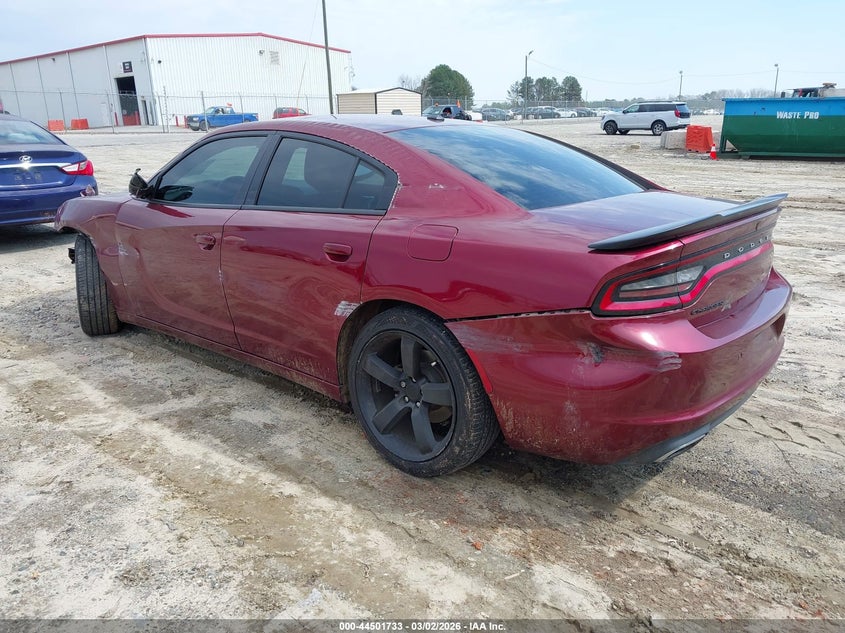 2018 Dodge Charger Sxt Rwd