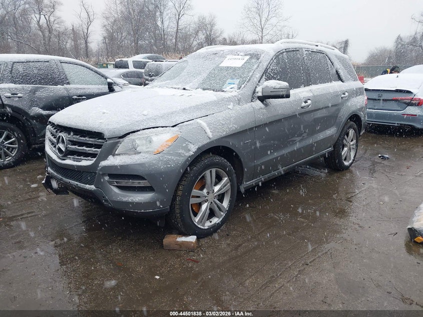 2012 Mercedes-Benz Ml 350 4Matic