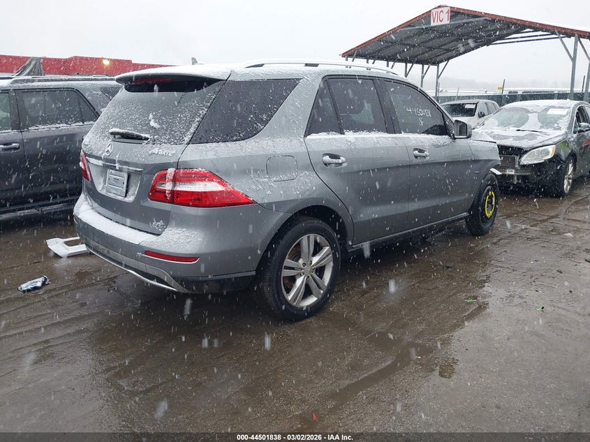 2012 Mercedes-Benz Ml 350 4Matic