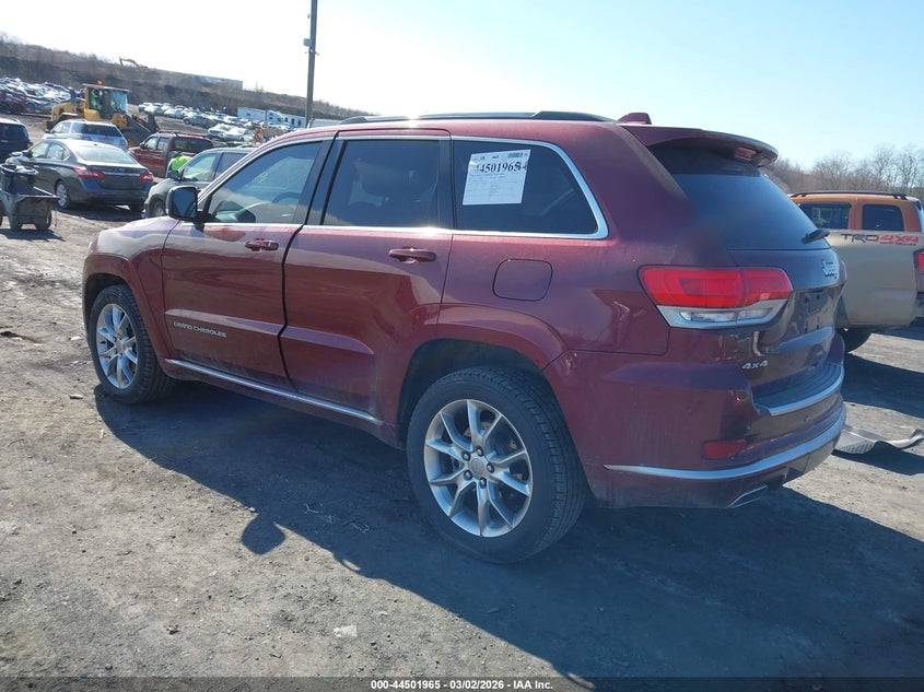 2016 Jeep Grand Cherokee Summit