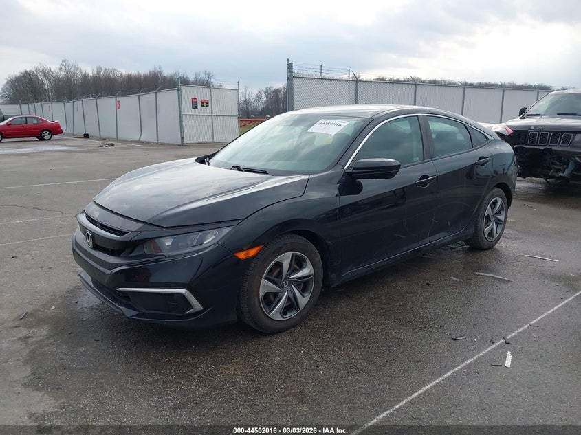 2021 Honda Civic Lx 2HGFC2F61MH547774 photo 1