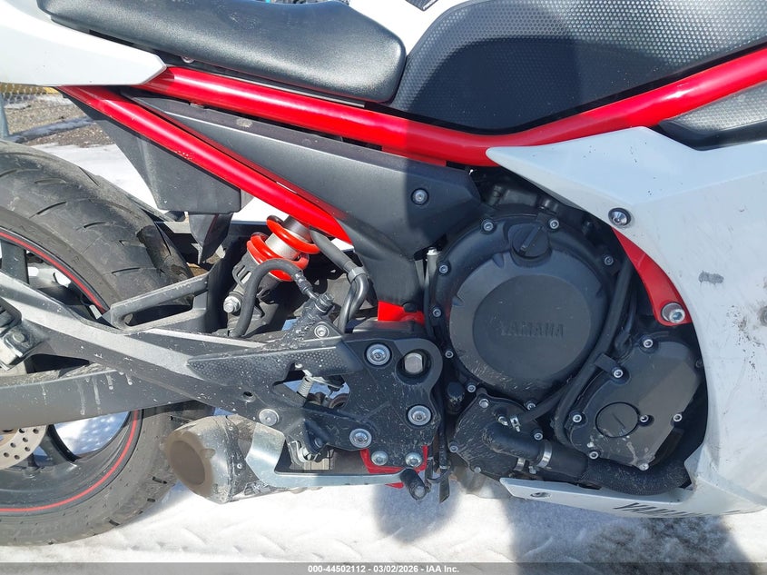 2013 Yamaha Fz6 R VIN: JYARJ18E0DA010968 Lot: 44502112